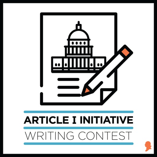 2019 Article I Writing Contest Winners Announced